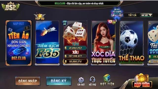 Các tính năng nổi bật của B52club trong ngành giải trí trực tuyến