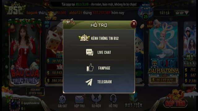 Những trường hợp cần liên hệ B52club ngay lập tức