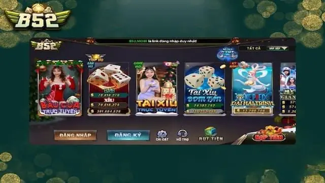 Khám phá thế giới trò chơi B52club đa dạng và cuốn hút